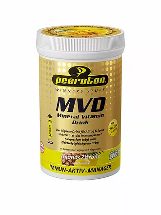 PEEROTON | Getränkepulver MVD Ananas/Zitrone 300g | gelb