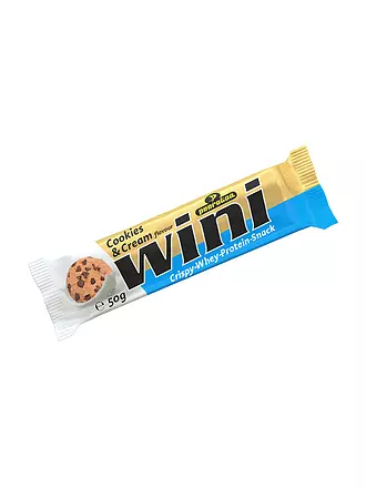 PEEROTON | Proteinriegel WINI Crispy-WHEY Cookies&Cream 50g | bunt