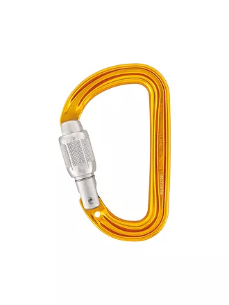 PETZL | Karabiner Sm'D Twist Lock | gelb