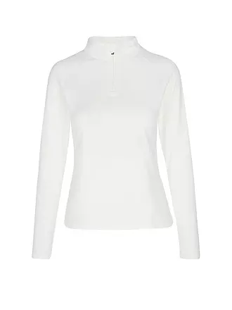 PHENIX | Damen Unterzieh Zipshirt Retro Future | weiss