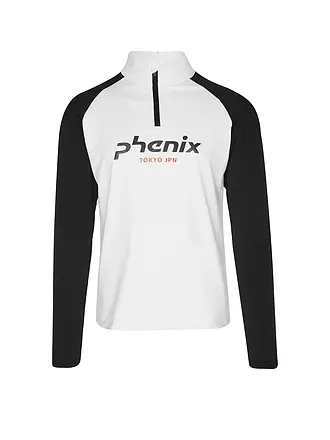 PHENIX | Herren Unterzieh Zipshirt  PH Logo Inner | dunkelgrün