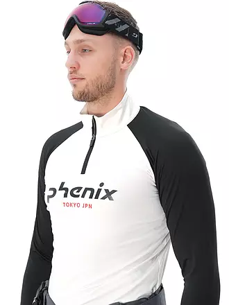 PHENIX | Herren Unterzieh Zipshirt  PH Logo Inner | dunkelgrün