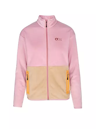 PICTURE | Damen Fleecejacke Teddie | rosa