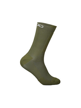 POC | Herren Radsocken Lithe MTB Mid | olive
