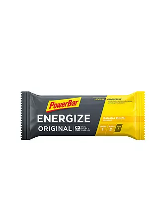 POWER BAR | Energieriegel Energize Original Banana 55g | gelb