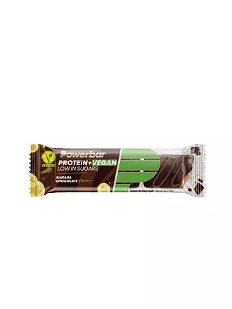 POWER BAR | Energieriegel Protein+ Vegan Banana Chocolate | gelb