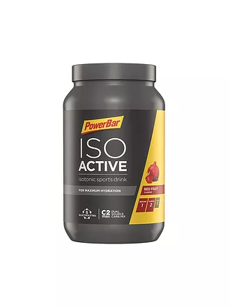 POWER BAR | Isotonisches Getränkepulver Isoactive Red Fruit Punch 1320g | bunt