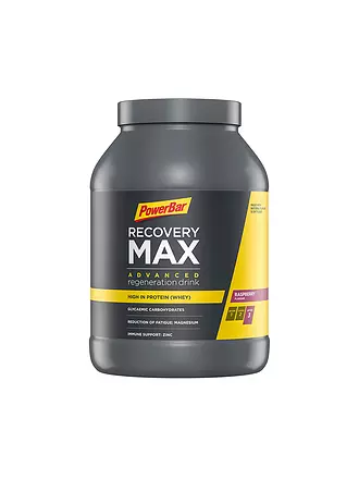 POWER BAR | Kohlenhydrat-Eiweiß-Getränkepulver Recovery Max Raspberry 1144g | bunt