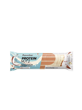 POWER BAR | Protein Nut2 Riegel White Chocolate Coconut 45g | blau