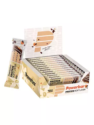 POWER BAR | Proteinriegel Soft Layer Vanille/Toffee | gelb