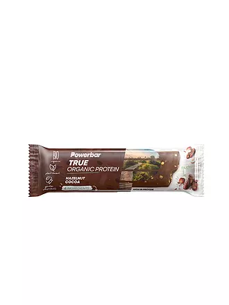 POWER BAR | Proteinriegel True Organic Protein Bar Cocoa-Peanut 45g | braun