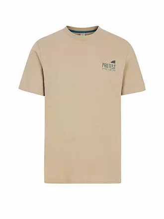 PROTEST | Herren Beachshirt PRTOxford | beige