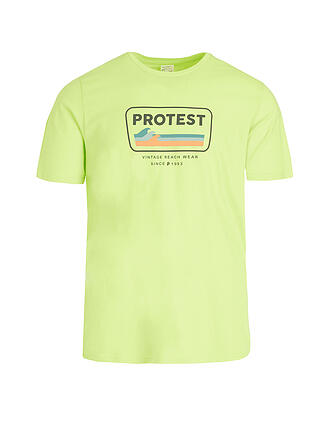 PROTEST | Herren Beachshirt Prtcaarlo | gelb