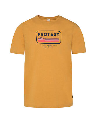 PROTEST | Herren Beachshirt Prtcaarlo | gelb