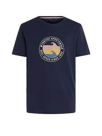 PROTEST | Herren Beachshirt Prtsharm | dunkelblau