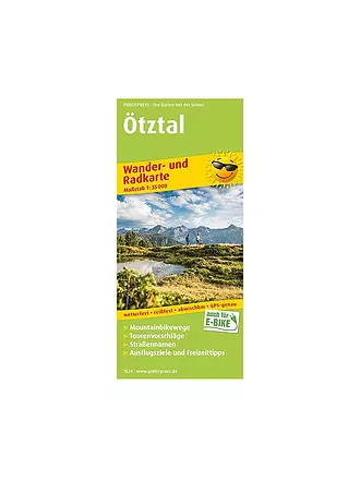PUBLICPRESS | Wander- und Radkarte Ötztal, 1:35.000 | keine Farbe