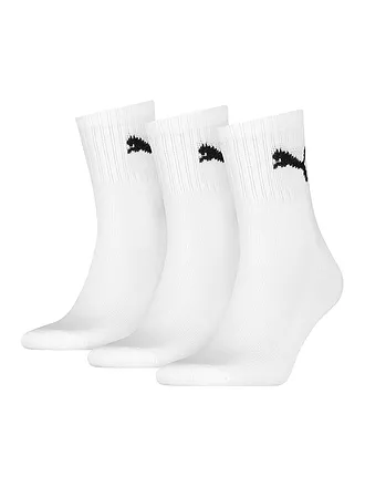 PUMA | 3er Pkg. Socken Regular Cut | weiss