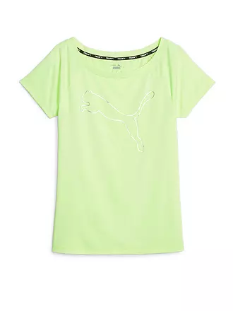 PUMA | Damen Fitnessshirt Favourite Jersey Cat | hellblau