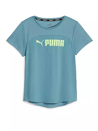 PUMA | Damen Fitnessshirt Fit Logo Ultrabreathe | hellblau