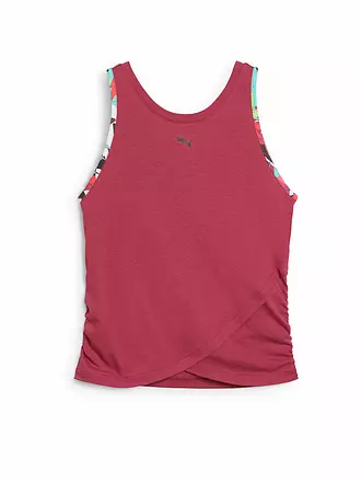 PUMA | Damen Fitnesstank Tropical | rot