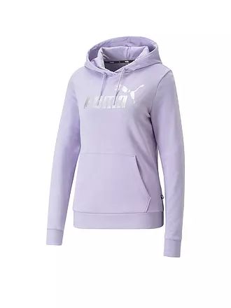 PUMA | Damen Hoodie Essentials+ Metallic Logo | lila