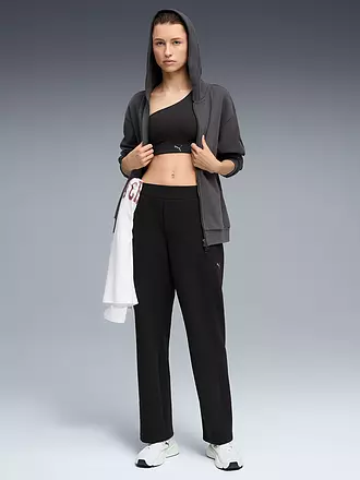 PUMA | Damen Jogginghose Cloudspun Wide | schwarz