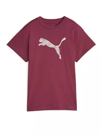 PUMA | Damen T-Shirt HER | dunkelrot