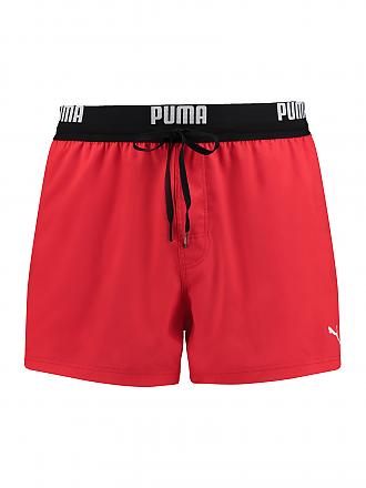 PUMA | Herren Badeshort Logo | schwarz