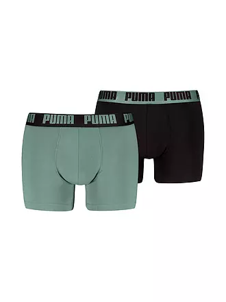 PUMA | Herren Boxershort Everyday Basic 2er Pkg. | hellgrün