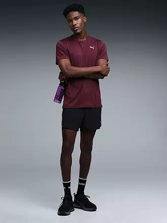 PUMA | Herren Fitnessshirt Essential | dunkelrot