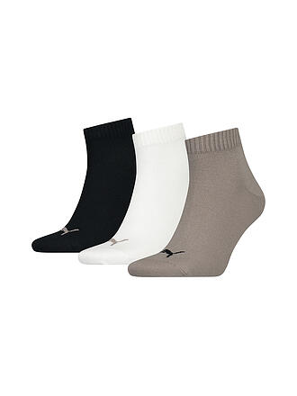 PUMA | Herren Socken Quarter 3er Pkg. | Camel