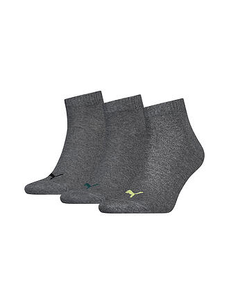 PUMA | Herren Socken Quarter 3er Pkg. | grau