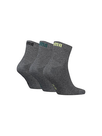 PUMA | Herren Socken Quarter 3er Pkg. | grau
