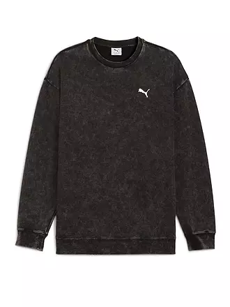 PUMA | Herren Sweater ESS ELEVATED Relaxed Wash | schwarz