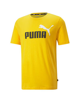 PUMA | Herren T-Shirt Essentials Logo | schwarz