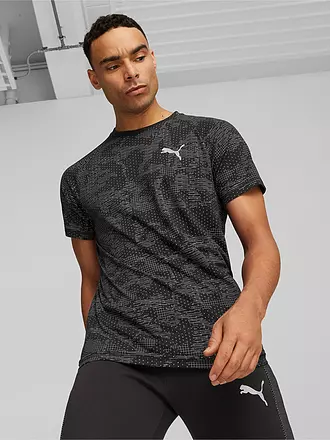 PUMA | Herren T-Shirt Evostripe | schwarz