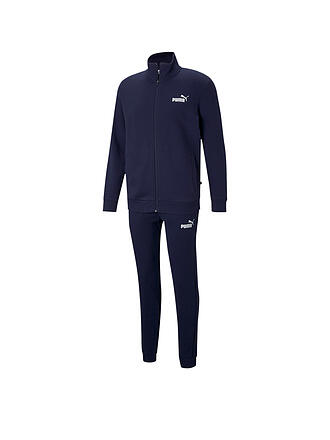 PUMA | Herren Trainingsanzug Clean Sweat | blau