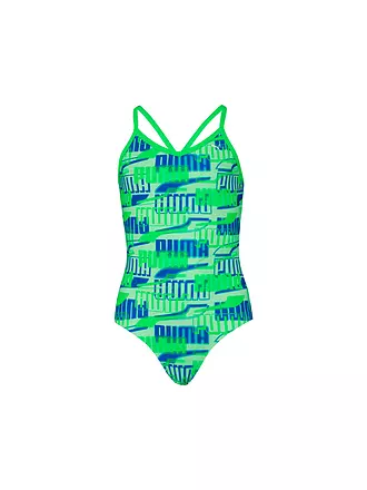 PUMA | Mädchen Badeanzug Printed | grün