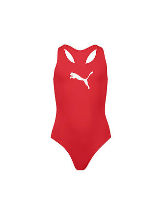PUMA | Mädchen Badeanzug Racerback | rot