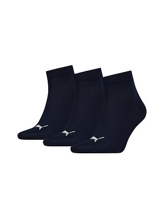 PUMA | Socken Quarter 3er Pkg. | dunkelblau
