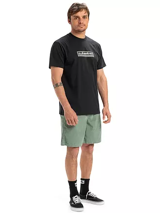 QUIKSILVER | Herren Beachshirt Ev Sun Dagger | schwarz