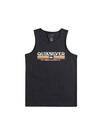 QUIKSILVER | Jungen Beachtank Lined Up | schwarz