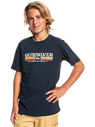 QUIKSILVER | Jungen T-Shirt Lined Up | blau