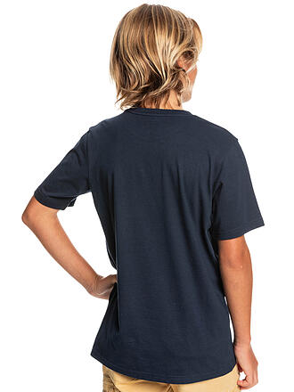 QUIKSILVER | Jungen T-Shirt Lined Up | blau
