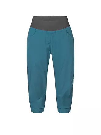 RAFIKI | Damen Klettershort Terragona 3/4 | petrol