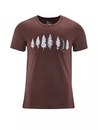 RED CHILI | Herren Klettershirt Heso | dunkelrot