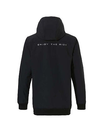 REHALL | Herren Snowboard Softshell Hoodie Bison-R | schwarz