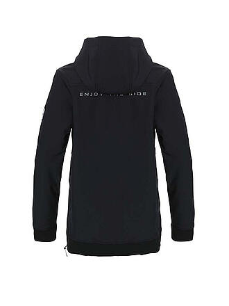 REHALL | Jungen Snowboard Softshell Hoodie Skol-R Jr | schwarz