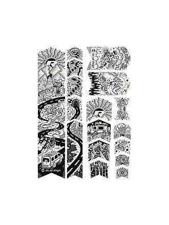 RIESEL DESIGN | frame:TAPE 3000 Los Muertos Gold | schwarz