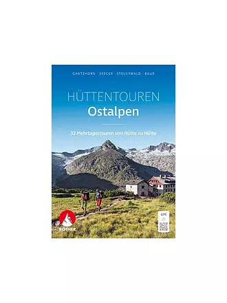 ROTHER | Wanderkarte Hüttentouren Ostalpen | keine Farbe